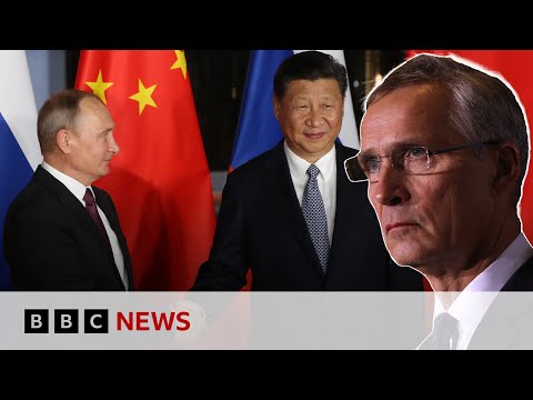 China-Russia relationship is concerning, says Nato secretary-general | BBC News