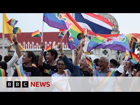 Thailand senate approves same-sex marriage bill | BBC News