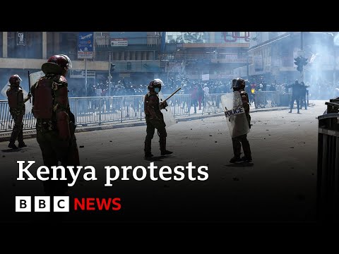 Kenya’s president addresses nation after five killed in protests | BBC News