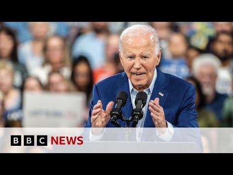 Joe Biden vows to fight on in first speech after Donald Trump debate | BBC News