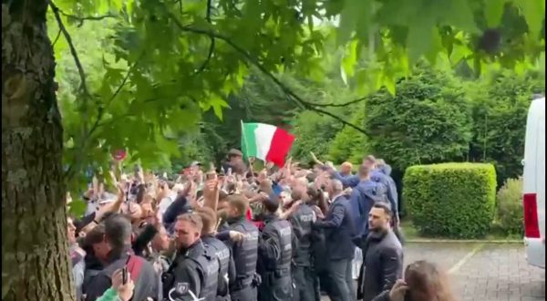 Gli azzurri di Spalletti arrivati nel ritiro di Iserlohn