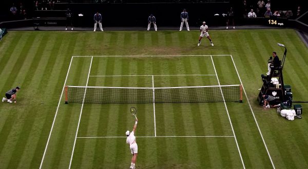 Sinner batte Berrettini a Wimbledon, ok Fognini e Paolini