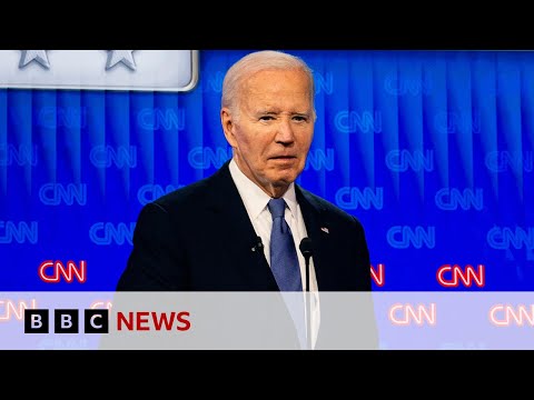Joe Biden blames jet lag for debate performance | BBC News