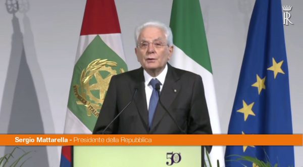 Mattarella “La democrazia non è mai conquistata per sempre”