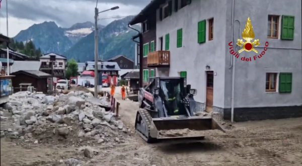 Maltempo, in Piemonte 374 interventi dei vigili del fuoco in 2 giorni