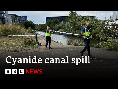 Major incident declared after cyanide spill in UK town | BBC News