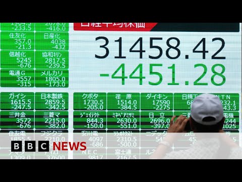 Japan stocks rebound but global markets jittery after share price fall | BBC News