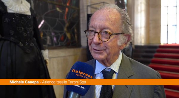 Canepa “A Como tessuti sono eccellenza”