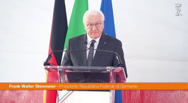 Steinmeier “Dolore e vergogna per la strage di Marzabotto”