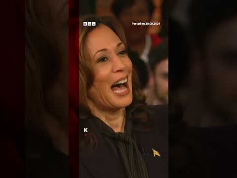 Kamala Harris said “if someone is breaking into my house, they’re getting shot”. #US #BBCNews