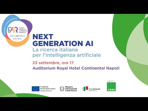 NEXT GENERATION AI – La ricerca italiana per l’intelligenza artificiale