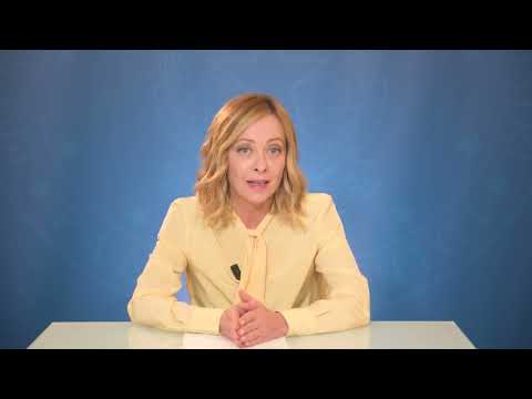 Il Presidente Meloni in videocollegamento all’evento sulla ricostruzione dell’Ucraina