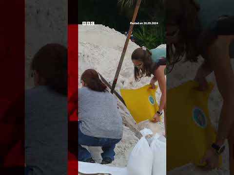 Hurricane Helene could bring ‘unsurvivable’ storm surge as it nears Florida. #BBCNews|