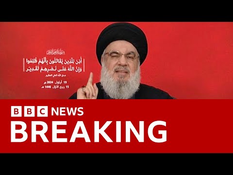 Israeli military says Hezbollah leader Hassan Nasrallah killed in strike | BBC News