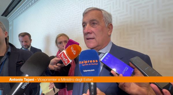 Tajani “Dal G7 sostegno a Ucraina a difesa infrastrutture energetiche”
