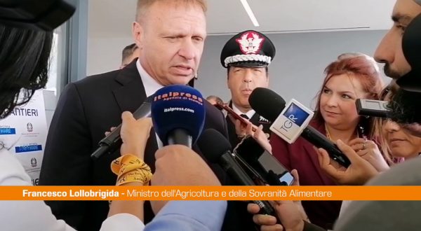 Lollobrigida “Siamo uno dei Paesi con la dispersione idrica maggiore”