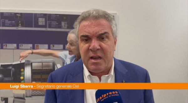 Sbarra “Il Paese vive una stagione positiva, ma bisogna fare di più”