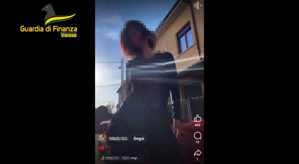 Varese, denunciata content creator per evasione fiscale da 1,5 milioni
