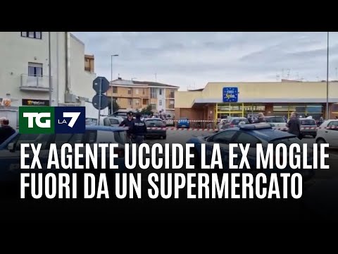 Ex agente uccide la ex moglie fuori da un supermercato