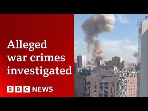 Investigating alleged Russian war crimes in Ukraine using social media | BBC News