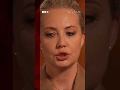 Alexei Navalny’s widow says she’ll stand for Russian president when Putin’s gone. #Russia #BBCNews