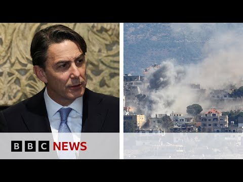 US envoy in Beirut as ceasefire talks under way | BBC News