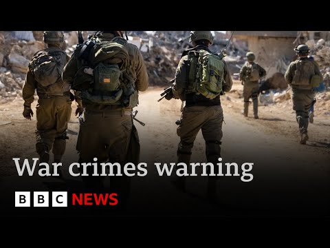 Call for Israeli soldiers to refuse orders that may be war crimes | BBC News