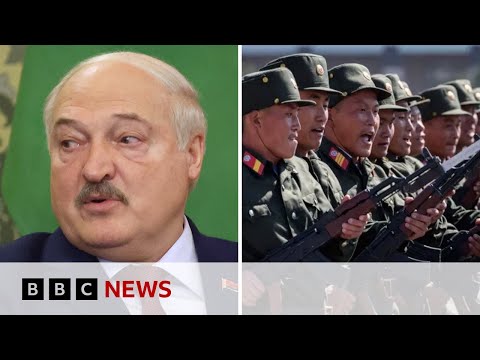 North Korea troops fighting with Russia in Ukraine is ‘rubbish’, says Belarus leader | BBC News