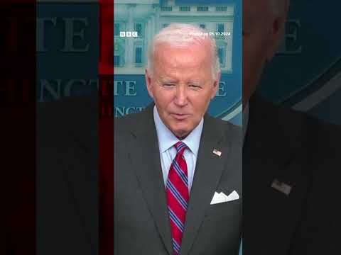 ‘I don’t know’ – Biden responds on whether Netanyahu is attempting to sway US election. #US #BBCNews