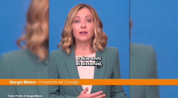 Meloni “Soddisfatta per i traguardi dei primi due anni di Governo”