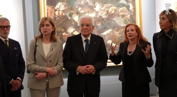 Mattarella visita la mostra “Guercino e i Ludovisi a Roma”