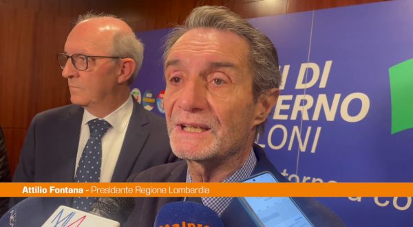 Fontana “Autonomia sarà vantaggio per Lombardia e resto del Paese”