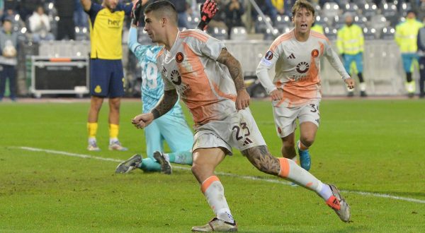 Mancini illude la Roma, ma in Belgio arriva solo un pari