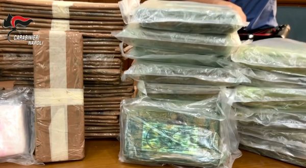 Traffico di droga tra Spagna e Napoli gestito dalla camorra, 33 arresti