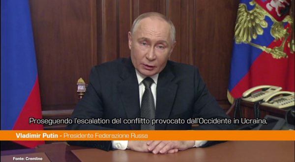 Putin “Armi occidentali contro la Russia, risponderemo”