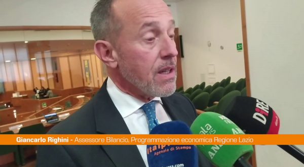 Lazio, Righini “Bene approvazione Defr, nel 2027 debito sotto 20 mld”