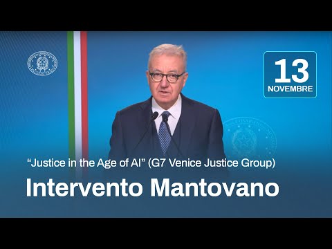“Justice in the Age of AI”, intervento del Sottosegretario Mantovano