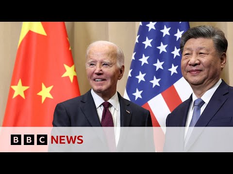 Joe Biden holds last meeting with China’s President Xi as US president | BBC News