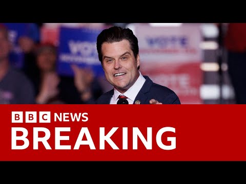 Matt Gaetz withdraws as Donald Trump’s nominee for US attorney general | BBC News