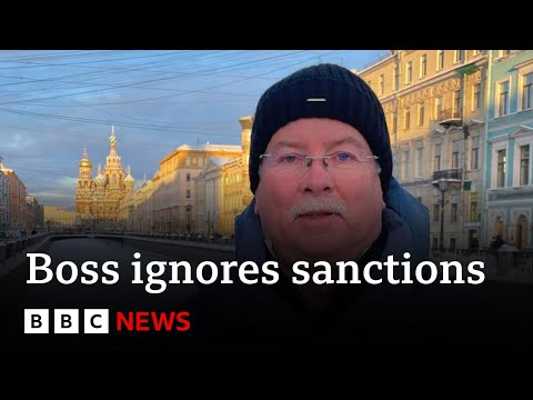 Perfume boss admitted he ignored Russia sanctions | BBC News
