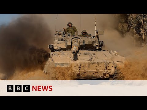 Israel building new military dividing line across Gaza, satellite images suggest | BBC News
