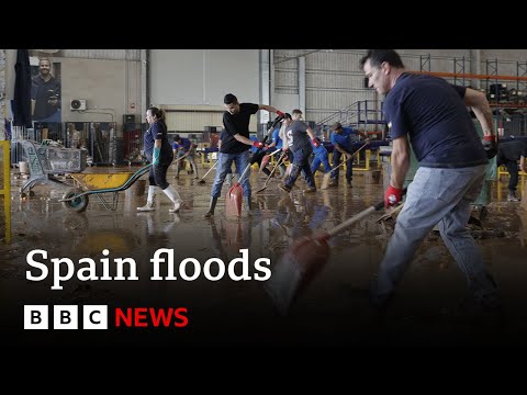 Spain floods death toll rises as rescuers continue search for survivors | BBC News