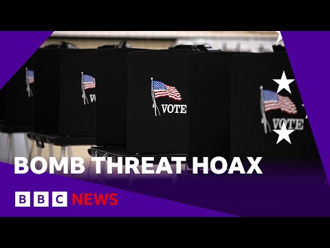 US election: Fake bomb threats in swing states  linked to Russian source | BBC News