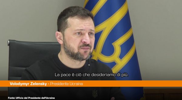 Ucraina, Zelensky al Parlamento Europeo “Vogliamo solo la pace”