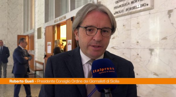 Gueli “La legalità è il fil rouge dell’Ordine dei Giornalisti”