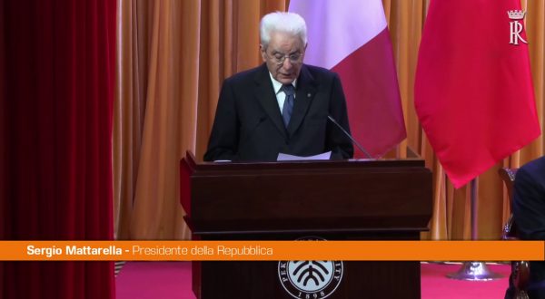 Mattarella “Cina usi sua autorevolezza per la pace”