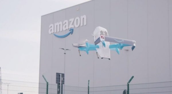 Amazon, primo volo di prova per le consegne con i droni in Abruzzo