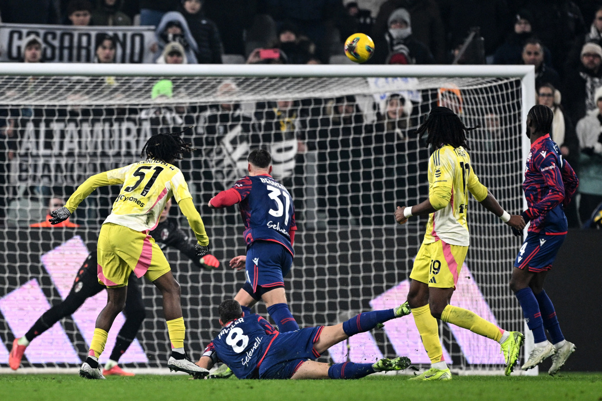 Mbangula-gol al 92&deg;, la Juve rimonta il Bologna