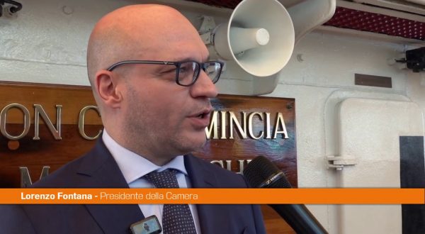 Fontana “La nave Amerigo Vespucci orgoglio italiano nel mondo”