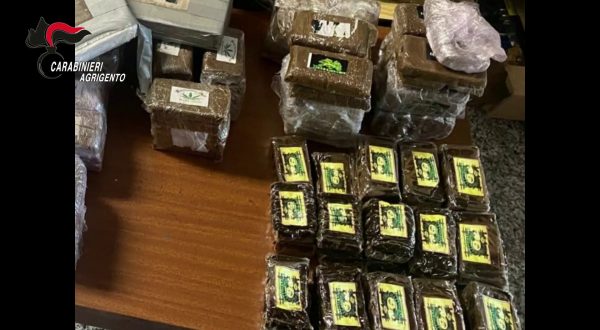 Mafia e droga nell’Agrigentino, 23 fermi